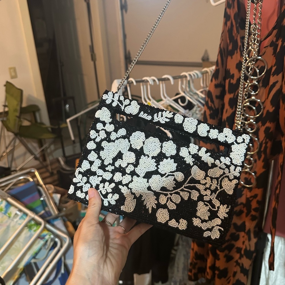 Beaded purse
